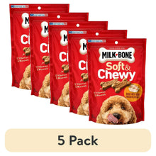 5pack-MilkBoneSoft-ChewyDogTreats-MadewithRealChicken-5-6ozPouch-_1 - USA Mega Market