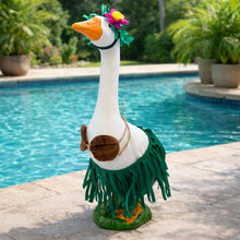 Mainstays 19.6" Garden Decor Goose Garden Statues, Weatherproof