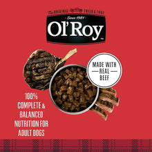 Ol' Roy Ribeye Flavor Cuts in Gravy Wet Dog Food, 13.2 oz Can