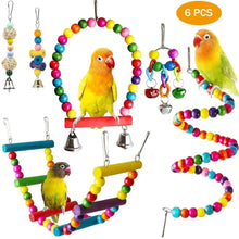 6-PCS-Bird-Toys-Parakeet-Toys-Dinosam-Colorful-Parrot-Toy-for-Small-Parakeets-Cockatiels-Conures_6094_1 - USA Mega Market