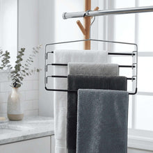 (4 pack) Mainstays Metal 4-Tier Pant & Skirt Hanger, Space Saving, Non-Slip, Heavy Duty & Slim Design