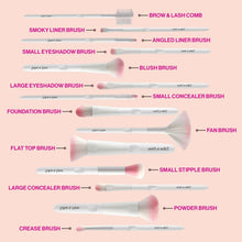(6 pack) wet n wild Essential Brush - Brow & Liner Duo Brush