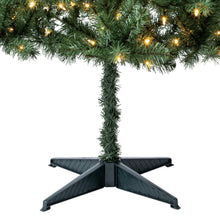6.5ftPre-LitMadisonPineArtificialChristmasTreewith250Color-ChangingLEDLightsandStand_byHolidayTime4 - USA Mega Market