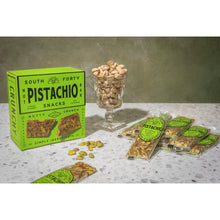 South 40 Snacks Crunchy Pistachio Nut Bars, 12 pack