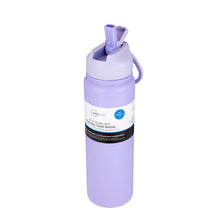 Mainstays 24oz Purple Stainless Steel Double Wall Water Bottle