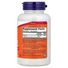 NOW Foods, Vegetarian Dry E-400, 268 mg (400 IU), 100 Veg Capsules