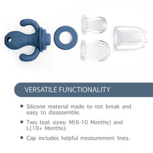 Little Twig Freezable Teether Set Steel Blue