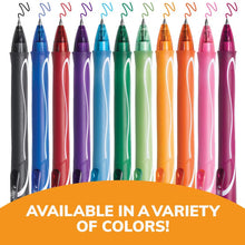 BIC Gelocity Quick Dry Gel Pens, School Supplies, Medium Point, 0.7 mm, Assorted Colors, 16-Count