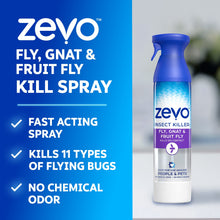 Zevo Flying Insect Killer Spray for Gnats & Mosquitoes 10 oz