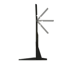 onn Tabletop TV Stand for 37" to 70" TVs, Holds up to 110 lbs, Black- Metal Legs for Tabletop