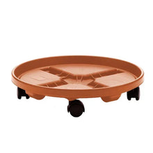 Bloem 16-in L x 16-in D x 3.5-in H Terra Cotta Plant Caddy