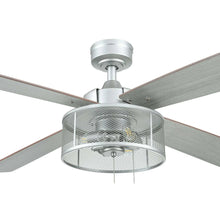 Better Homes & Gardens 52" Pewter Indoor Ceiling Fan with Light, 4 Blades, Pull Chains & Reverse Airflow