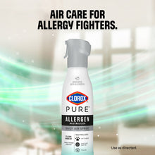 Clorox PURE Allergen Neutralizer Daily Air Spray, Clean Breeze, 8 oz Bottle