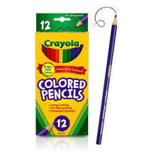 Crayola Colored Pencil Set, 12 Ct, Back to School Supplies for Kids, Classroom Supplies, Teacher Gift