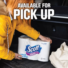 Papel higiénico Scott, paquete de 36 rollos de 1100 hojas cada uno.