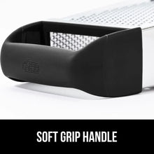 GORILLA GRIP Cheese Grater, BPA Free Stainless Steel Box Graters, Cheeses and Veggie Shredder