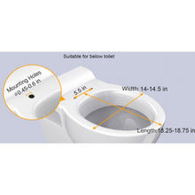 Mainstays Elongated Toilet Seat in White