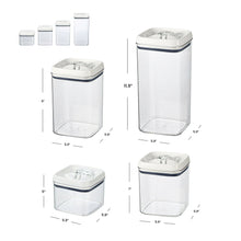 Better Homes & Gardens Flip-Tite 4-Pack Square Food Storage Container Set