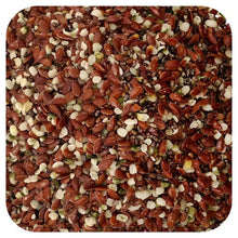 California Gold Nutrition, Organic 3-Seed Blend, Plant-based Omegas, with Ancient Seeds of Chia, Hemp and Flax, 12 oz (340 g)