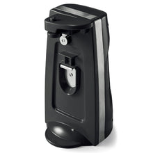 Mainstays Can Opener and Knife Sharpener, Bottle Opener with Removable Cutting Lever Black