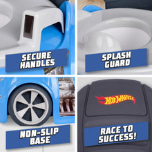 Hot Wheels Blue Race Car Potty Training Toilet, Includes Detachable Seat, Toddlers Ages 12+ Months
