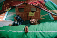Pacific Play Tents Tree House Pop-up Bed Tent - Full - Polyester, Child