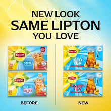 Lipton Iced Southern Sweet Tea, Gallon Size Tea Bags, Black Tea, 22 Count