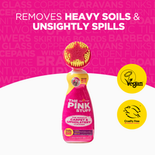 The Pink Stuff Carpet & Upholstery Stain Remover with Scrubber, 16.9 fl oz