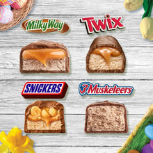 Mars Mixed Snickers, Twix & More Mini Milk Chocolate Bars Easter Basket Stuffers - 30 Bulk Bag