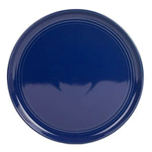 10 Strawberry Street Double Line 16 Piece Stoneware Dinnerware Set, Cobalt Blue