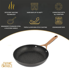 Thyme & Table 10.5" Supreme Non-Stick Fry Pan - Bronze