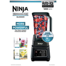Ninja Professional Plus 72-Oz Blender, Smoothies, Ice Crush with 2 Auto-iQ Preset Programs, 1200W, BN700 Black