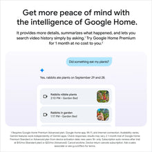 Google Nest Cam Outdoor Security Camera 2nd Gen with 2K Video and Gemini Compatibility