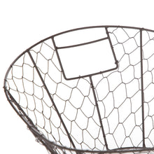 Mainstays Chicken Wire Decorative Storage Basket with Handles