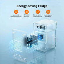 AstroAI Mini Fridge, Compact Refrigerator, Makeup Skincare Fridge 6L 8 Cans Portable Personal Cooler One Door, for Home, Car, Black, for Gifts