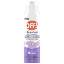 OFF! Clean Feel Picaridin Insect Repellent Aerosol, Mosquito & Bug Spray, 5 oz