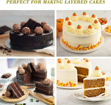 Vesteel Cake Pan, Stainless Steel Round Layer Cake Baking Pans, Non-Toxic & Healthy, Mirror Finish & Dishwasher Safe