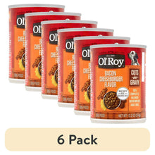 6pack-Ol-RoyBaconCheeseburgerFlavorCutsinGravyWetDogFood-13-2ozCan-_1 - USA Mega Market