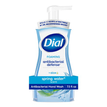 (6 pack) Dial Antibacterial Defense Spring Water Scent Foaming Hand Soap, 7.5 fl oz