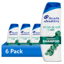 (6 pack) Head and Shoulders Dandruff Shampoo, Itchy Scalp Care, 12.5 fl oz