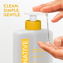 (6 pack) Native Liquid Hand Soap, Sparkling Lemon & Tangerine, Non-drying, Naturally Derived Cleansers, Sulfate Free, 13 fl oz