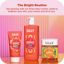 (6 pack) OLLY Bright Body Scrub Exfoliates & Repairs Skin Barrier Citrus Currant, 6 oz