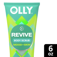 (6 pack) OLLY Revive Body Scrub Exfoliates & Repairs Skin Barrier Neroli Dew, 6 oz