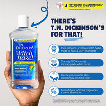 (6 pack) T.N. Dickinson's Witch Hazel Astringent, 100% Natural, 16 fl oz