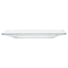 Mainstays 12-Piece Square Clear Glass Dinnerware Set