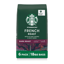 Starbucks Whole Bean Coffee, Dark Roast Coffee, French Roast, 100% Arabica