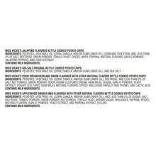 Miss Vickie's Kettle Cooked Potato Chips, 4 Flavor Variety Pack, 1 oz, 15 Count