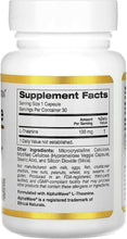 California Gold Nutrition, L-Theanine, Featuring AlphaWave, 100 mg, 30 Veggie Capsules