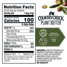 Country Crock Dairy Free Vegan Plant Butter with Olive Oil, 16 oz, 4 Sticks (Refrigerated)