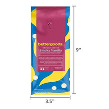 bettergoods Smoky Vanilla Flavored Ground Coffee, Medium Roast, 12 oz